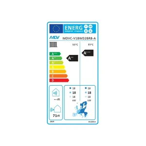 Αντλία θερμότητας MDV Arctic Series Monoblock MDVC-V18WD2BR8-Α - Image 4